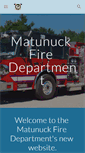 Mobile Screenshot of matunuckfire.org